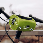 Bicycle Handlebar Bag Touchscreen Compatible Splash Resistant
