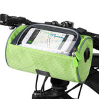 Bicycle Handlebar Bag Touchscreen Compatible Splash Resistant