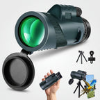Portable Binoculars with Compact Tripod Outdoor Travel Optics