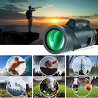 Portable Binoculars with Compact Tripod Outdoor Travel Optics