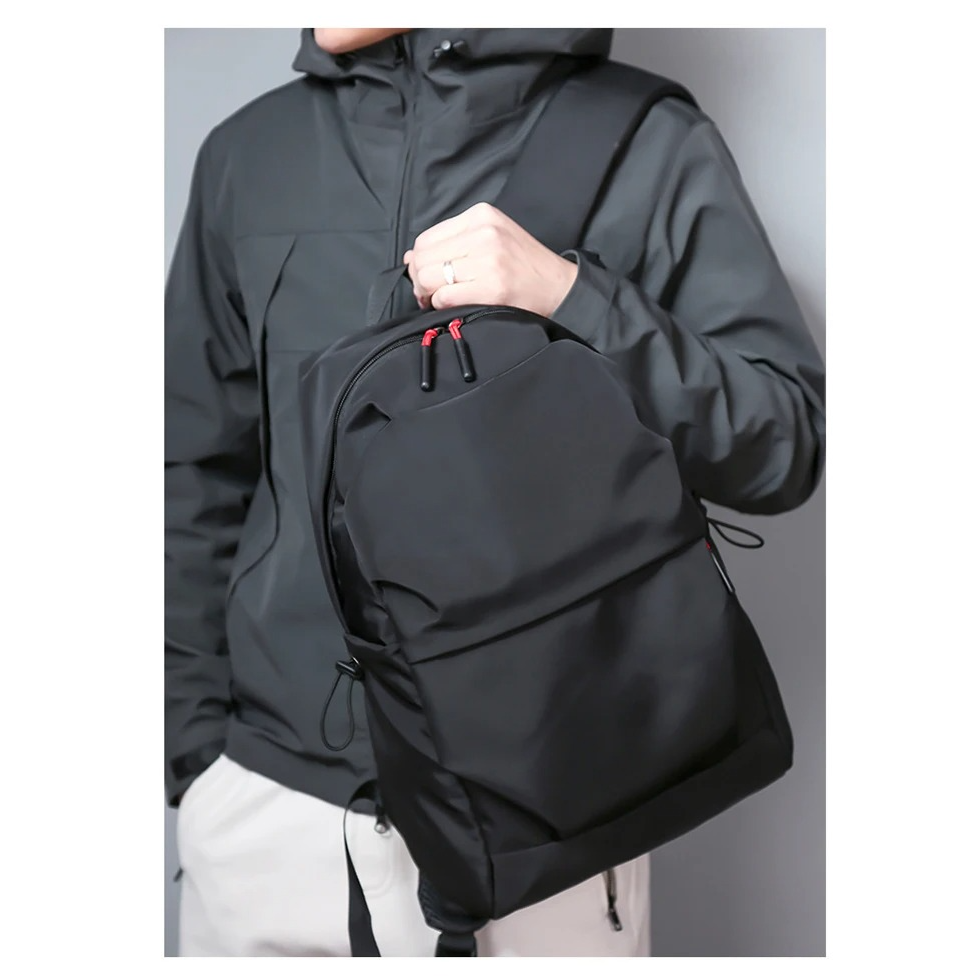 Backpack Standard Size Travel Bag Durable  

Rewritten title:  
Standard Size Travel Backpack Durable Bag