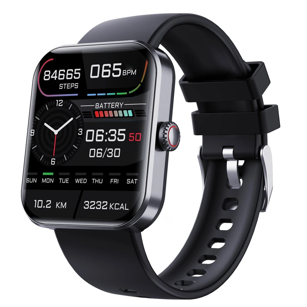 Heart Rate & Blood Pressure Monitoring Smartwatch Fitness Tracker