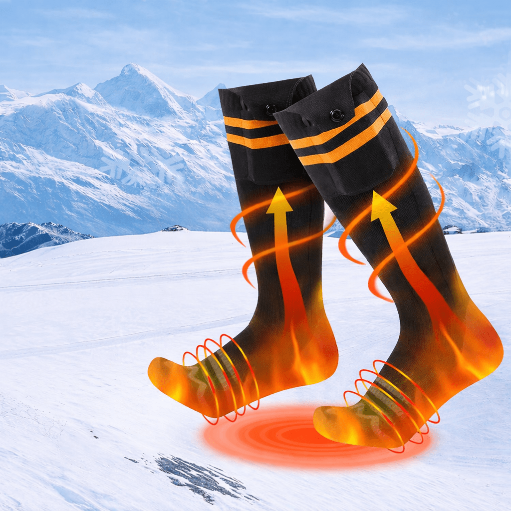 Heated Socks Men App Controlled Adjustable Heat Settings