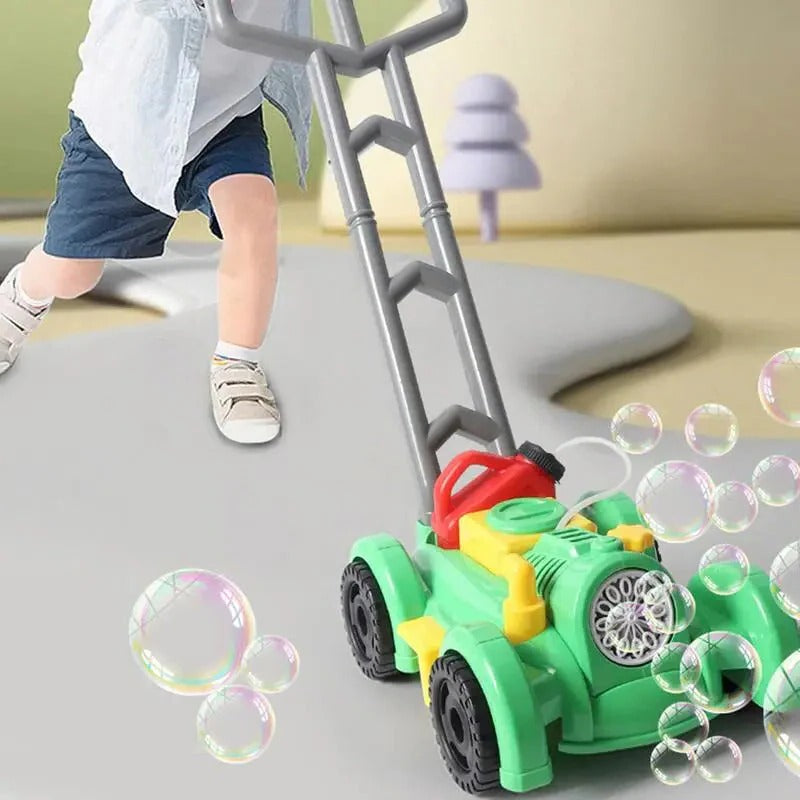 Bubble Lawn Mower Toy Bubble Machine for Kids Outdoor Play