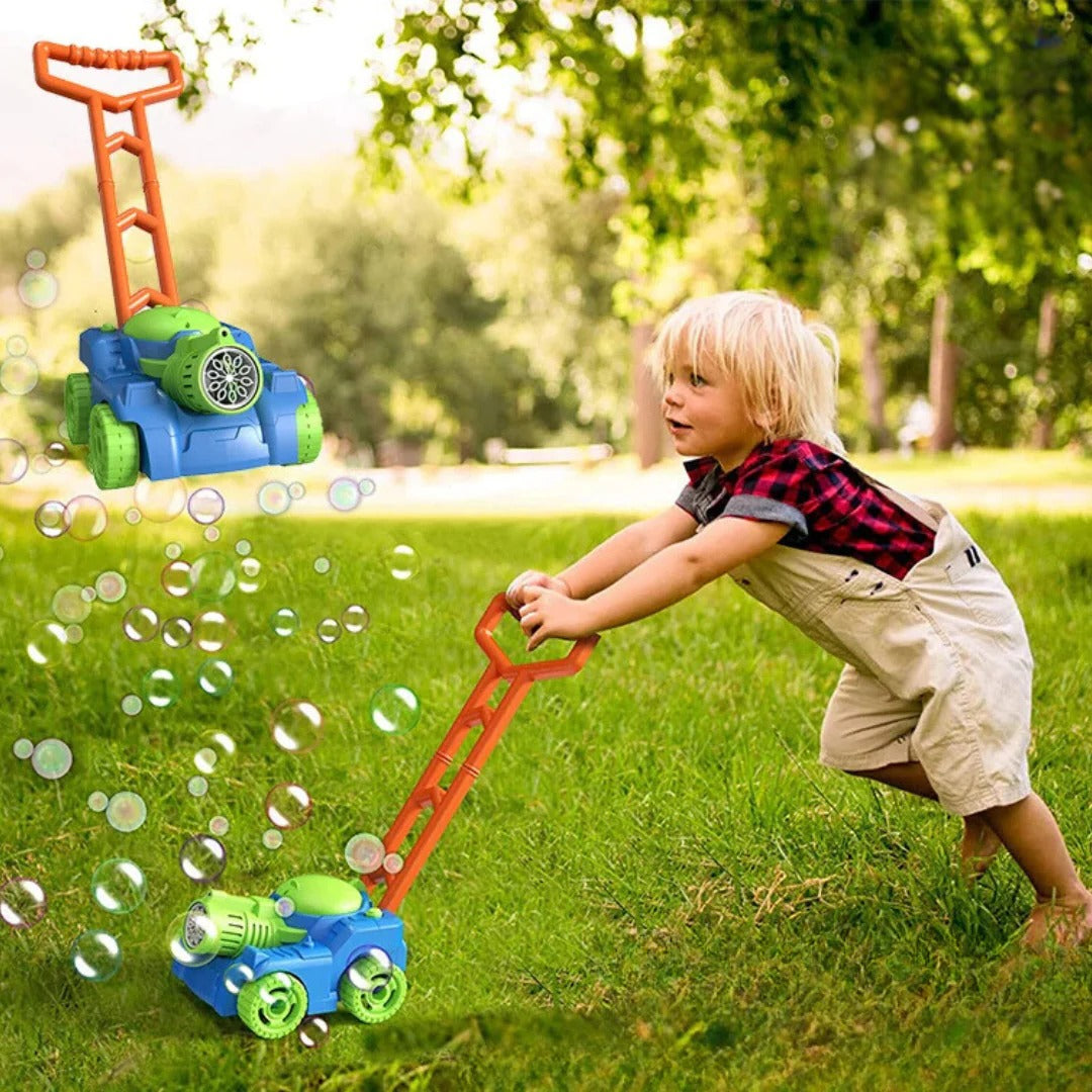 Bubble Lawn Mower Toy Bubble Machine for Kids Outdoor Play
