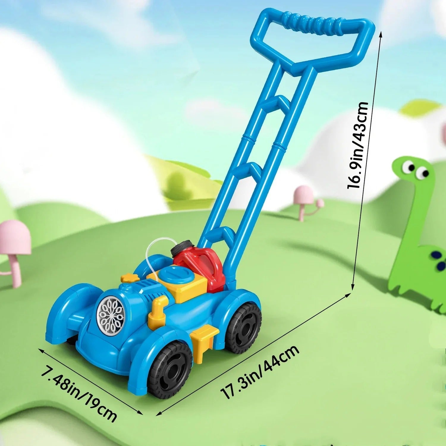 Bubble Lawn Mower Toy Bubble Machine for Kids Outdoor Play