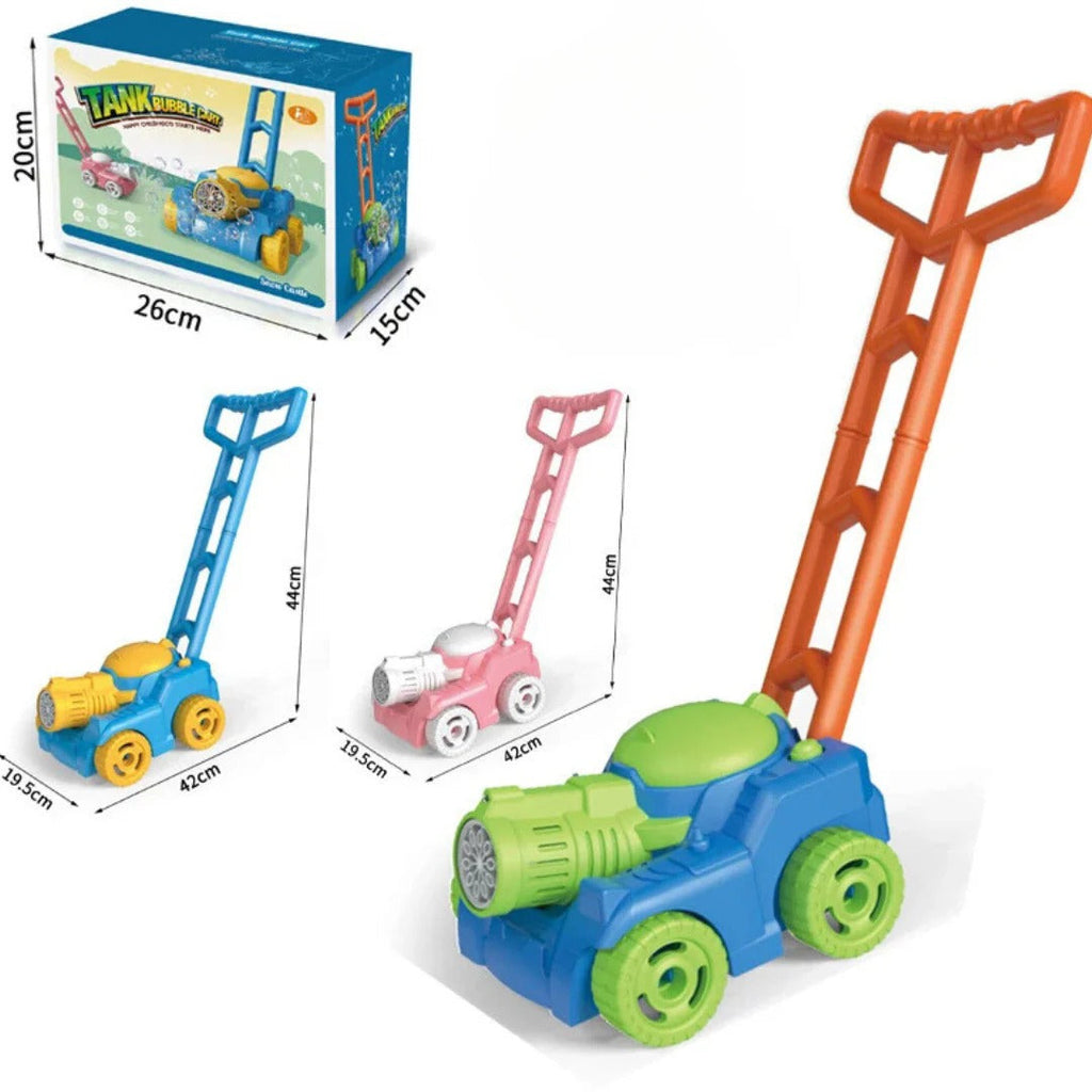 Bubble Lawn Mower Toy Bubble Machine for Kids Outdoor Play
