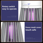 Bug Zapper Lamp 2 Pack Electric Mosquito Killer Light Indoor Outdoor