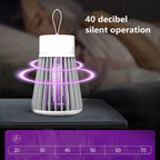 Bug Zapper Lamp 2 Pack Electric Mosquito Killer Light Indoor Outdoor