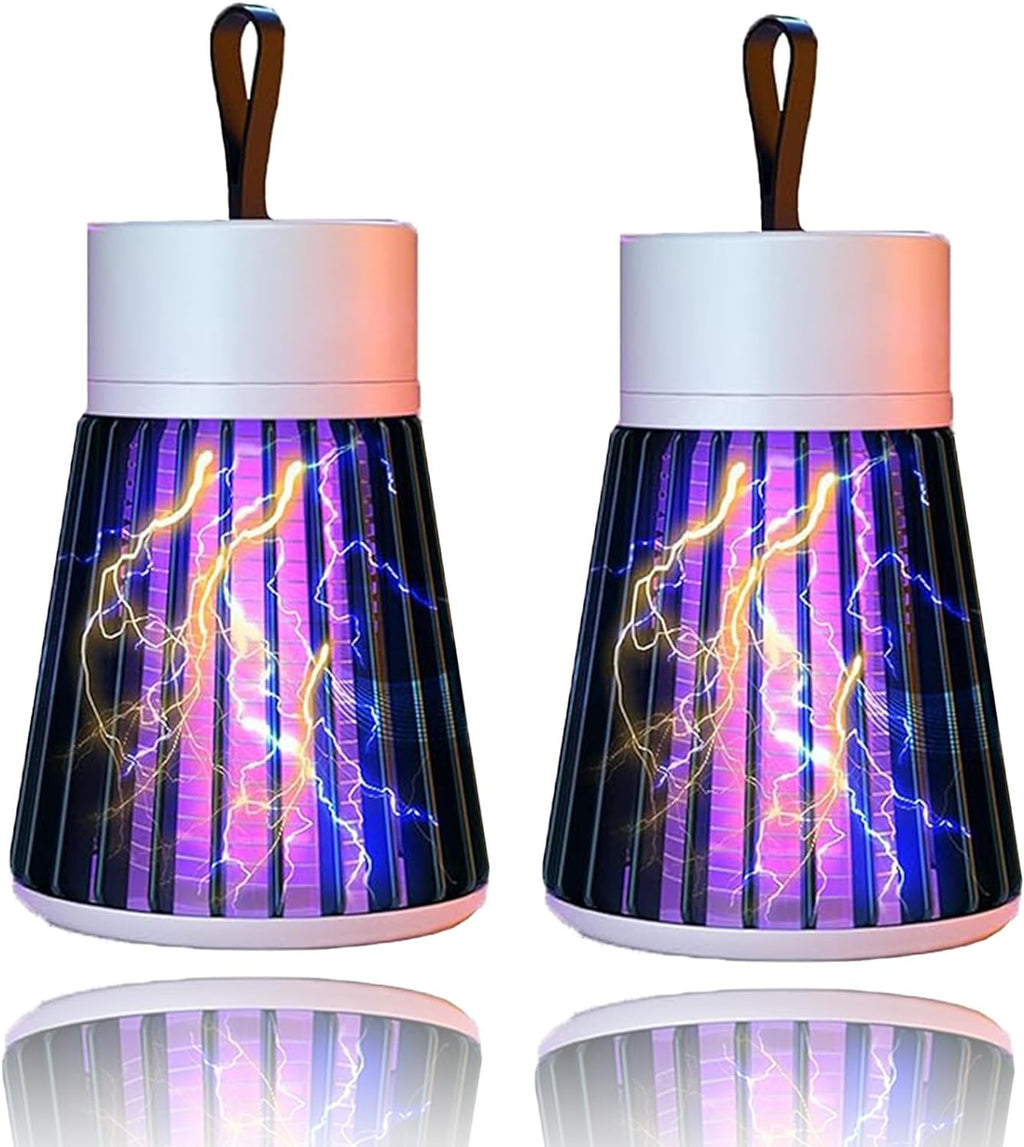 Bug Zapper Lamp 2 Pack Electric Mosquito Killer Light Indoor Outdoor