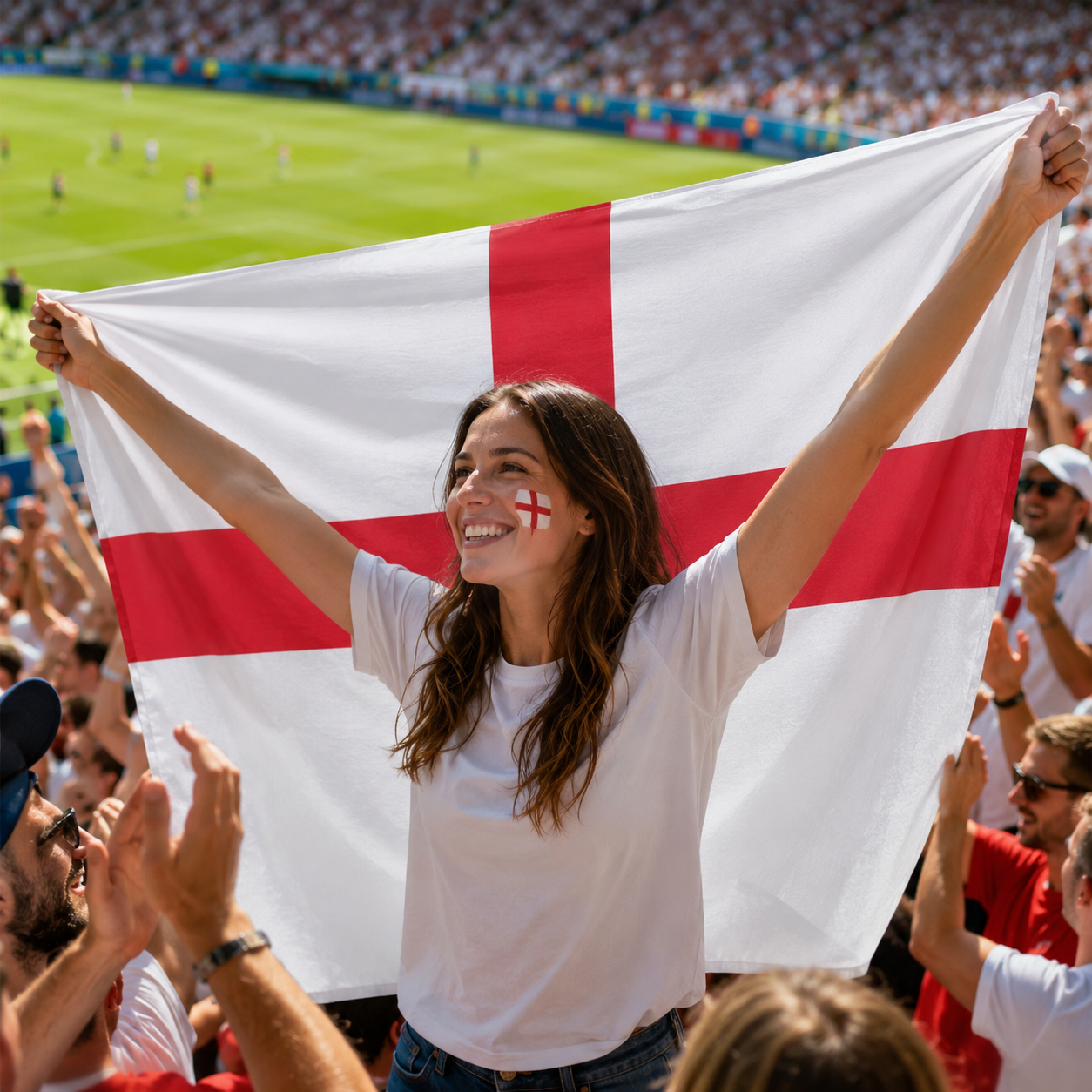 England Fan Cape
