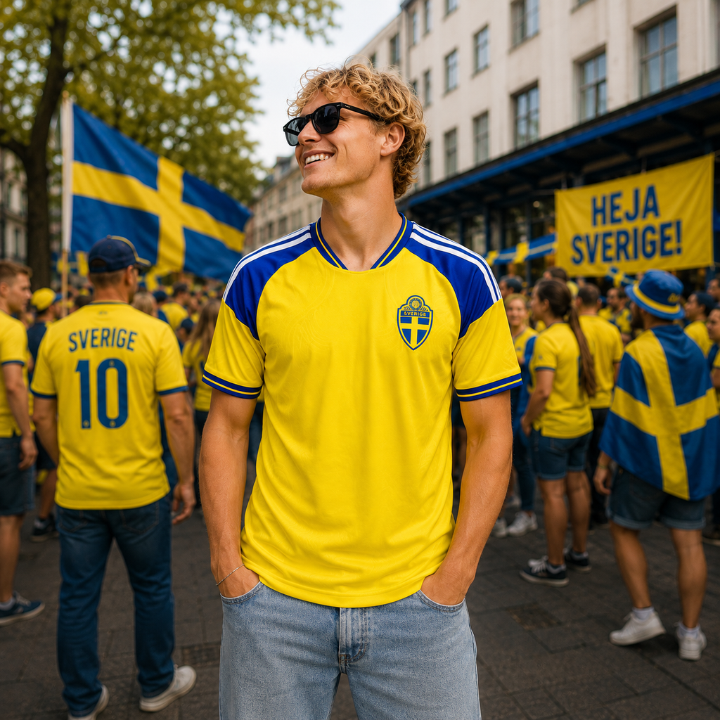 Men's Sweden Football Jersey 2026