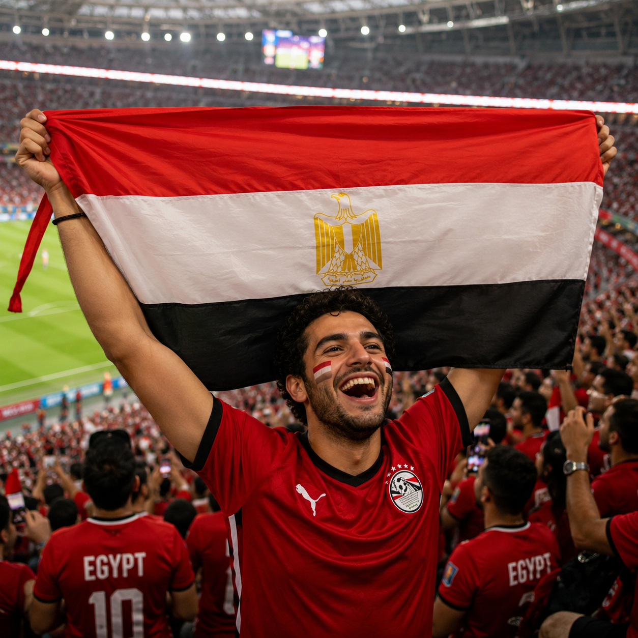 Egypt Flag Detail