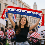 Croatia Scarf Third Angle
