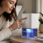 Electric Compact Home Dehumidifier Moisture Remover for Bedroom Bathroom Basement