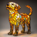 Bulldog Shaped Table Lamp Lighting Fixture