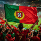 Portugal Flag Side