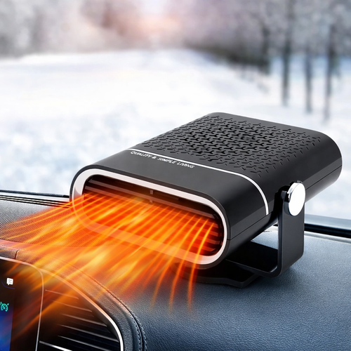 12V Car Heater Fan Portable Heating Cooling Defrosting Unit