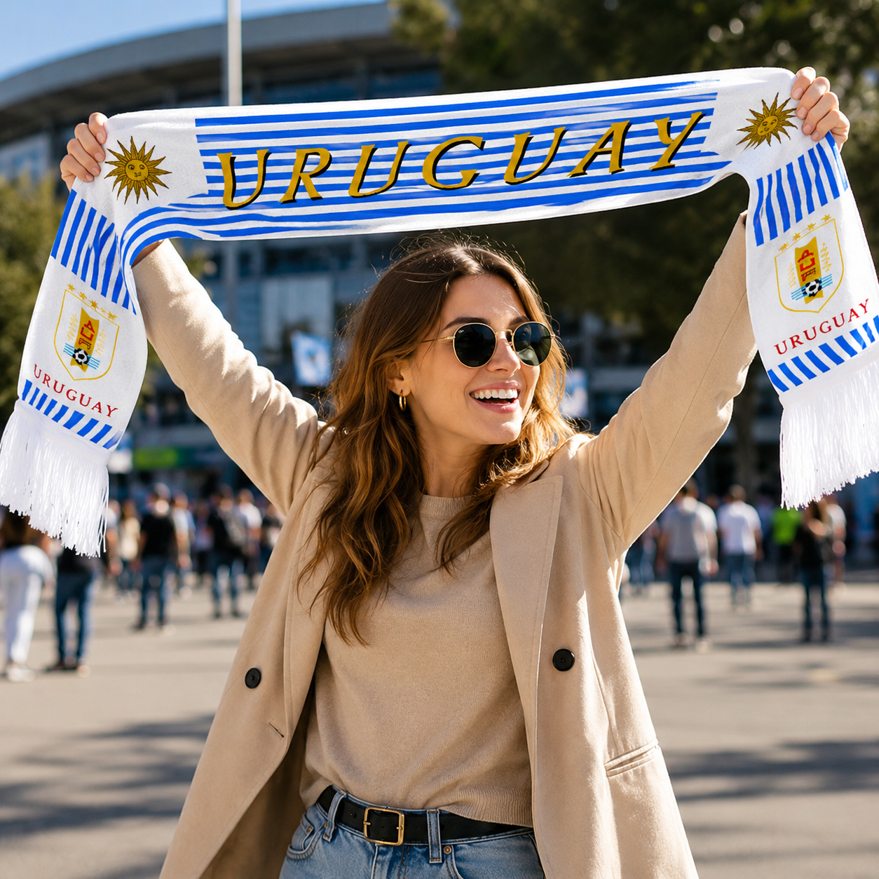 Uruguay Scarf Detail