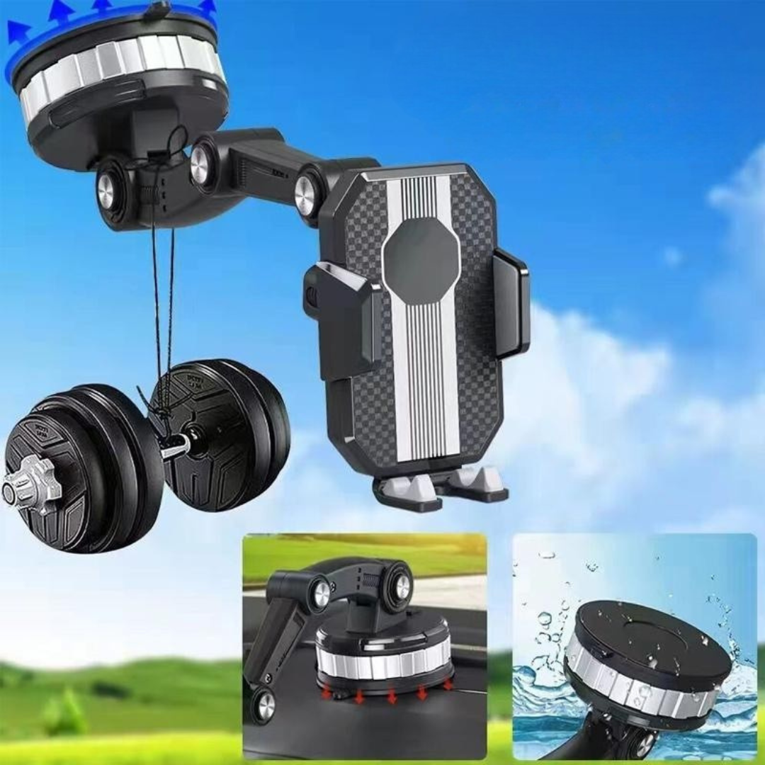 Car Phone Holder Suction Cup Dashboard Mount Adjustable Stand