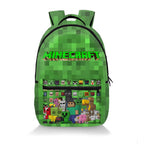 Minecraft Gaming Backpack School Bag