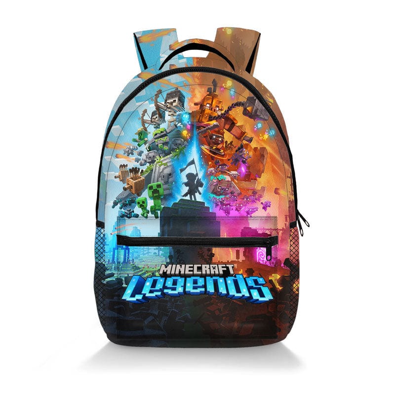 Minecraft Backpack School Bag Pixel Design Backpack