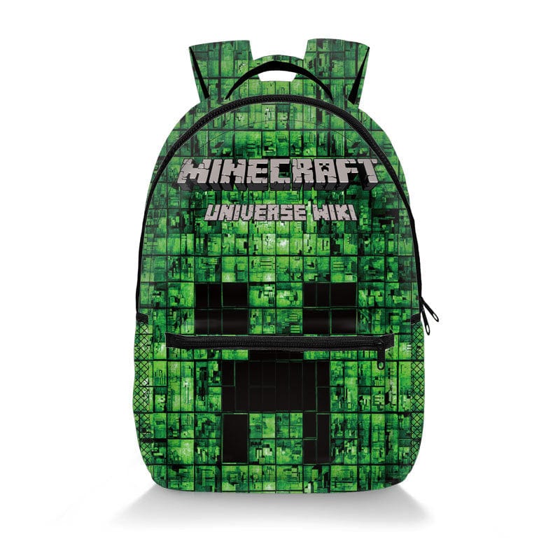 Minecraft Gaming Backpack School Bag