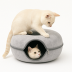 Cat Tunnel Bed Cave for Cats Pet Sleeping Shelter