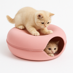 Cat Tunnel Bed Cave for Cats Pet Sleeping Shelter