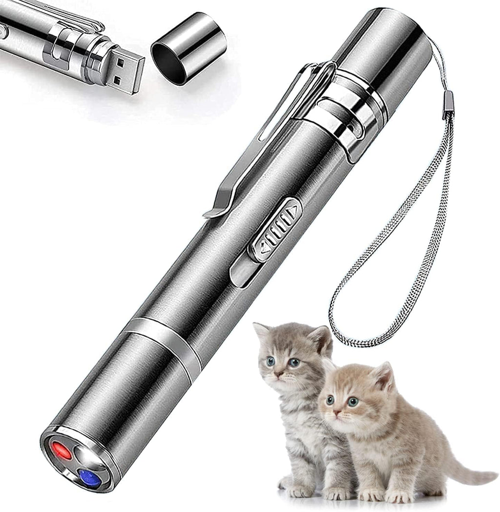 Rechargeable Laser Pointer Toy for Cats and Dogs