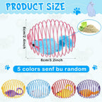 Cat Spring Ball Toy Set for Kittens and Cats Interactive Pet Toys