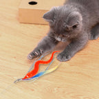 Cat Wand Toy with Teaser and Feather Refill Pack
