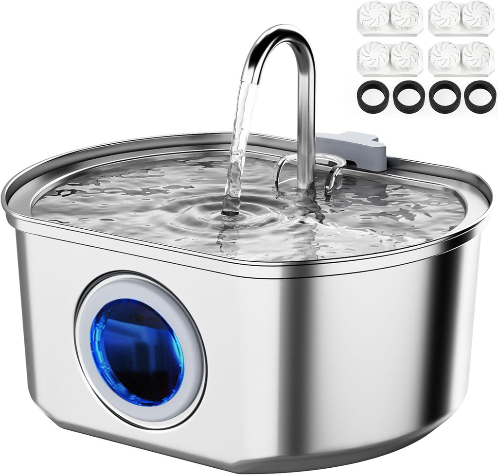 Automatic Cat Water Fountain Dispenser Bowl Pet Drinking Fountain