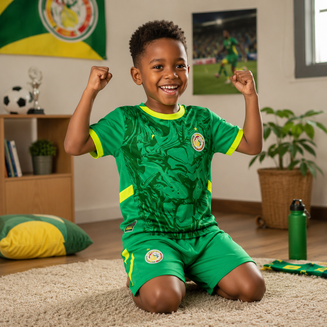 Senegal Away Kit Kids Jersey