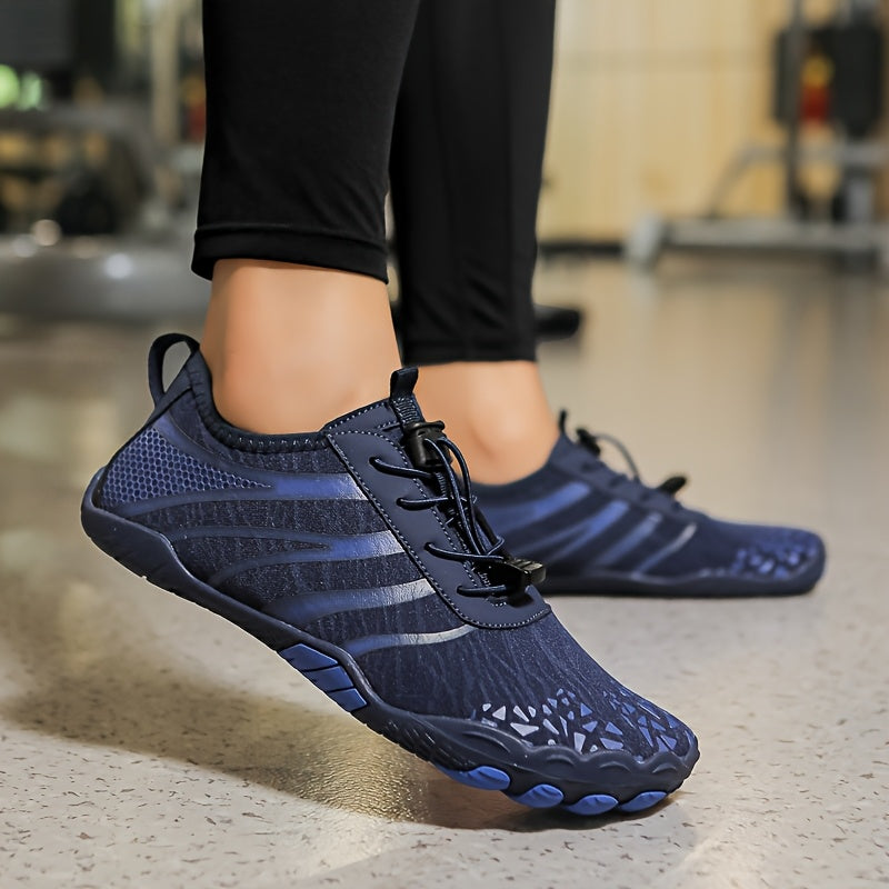 Men Water Sports Quick Dry Mesh Lace Up Shoes