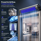 Rechargeable Portable Tower Fan Quiet Desktop Cooling Fan 3 Speed