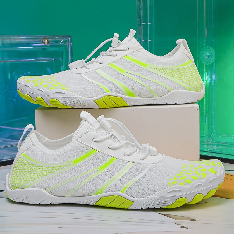 Men Water Sports Quick Dry Mesh Lace Up Shoes