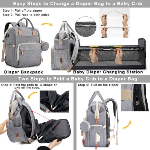 Travel Cot and Changing Bag Set