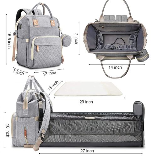 Travel Cot and Changing Bag Set