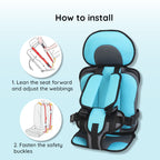 Child Car Seat Protector Mat for Vehicle Seat Cover