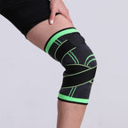 Knee Compression Sleeve Support Brace for Pain Relief and Stability