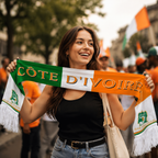 Cote d Ivoire Fan Scarf