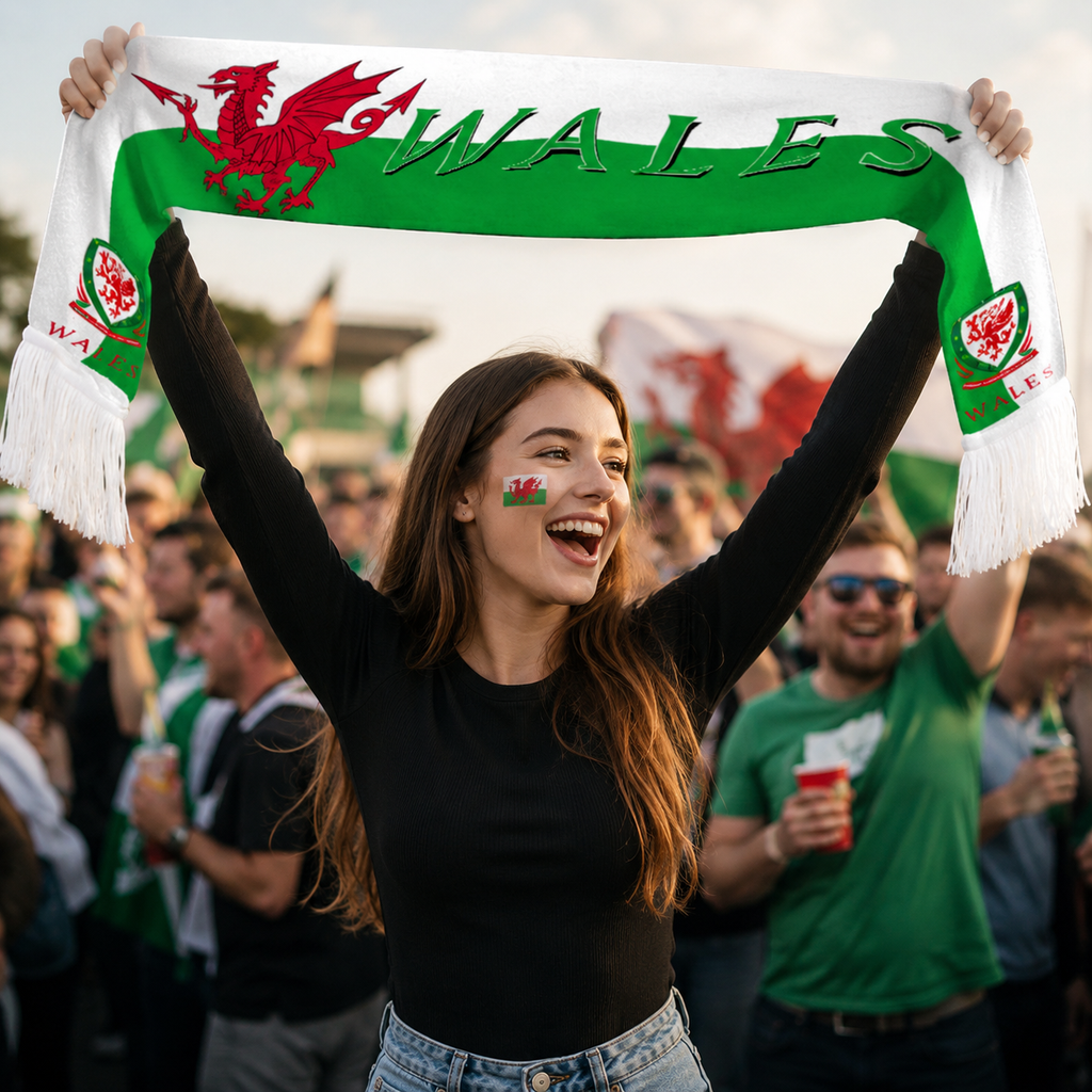 Wales Scarf Detail
