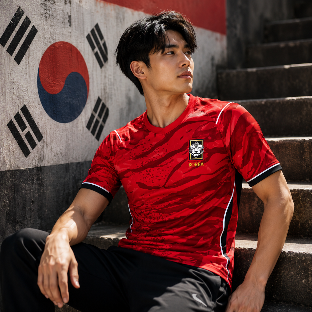 2026 South Korea Men's Football Jersey