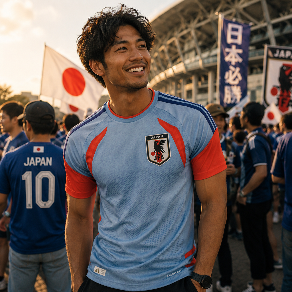 Japan 2026 Men's Away Football Fan Jersey
