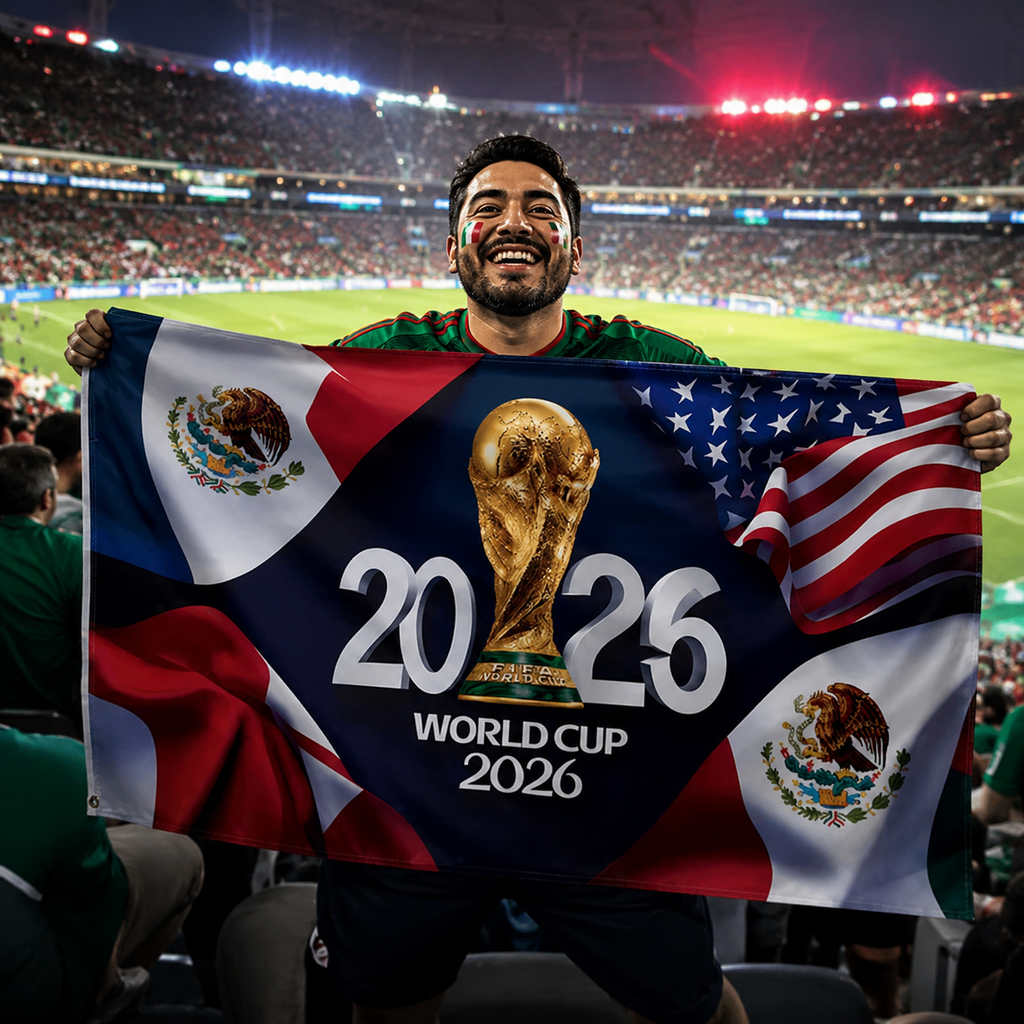 US FIFA WC Flag Side