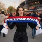 Netherlands Scarf Side