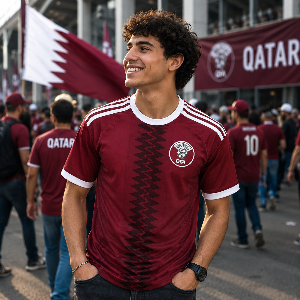 Men's Qatar 2026 Football Jersey