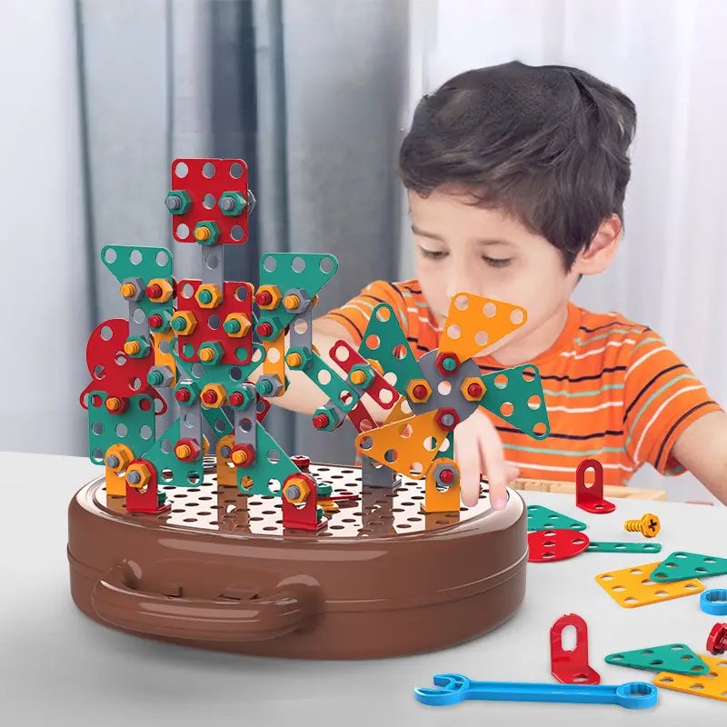 Montessori Educational Toy Set Toolbox Play Tools Kit