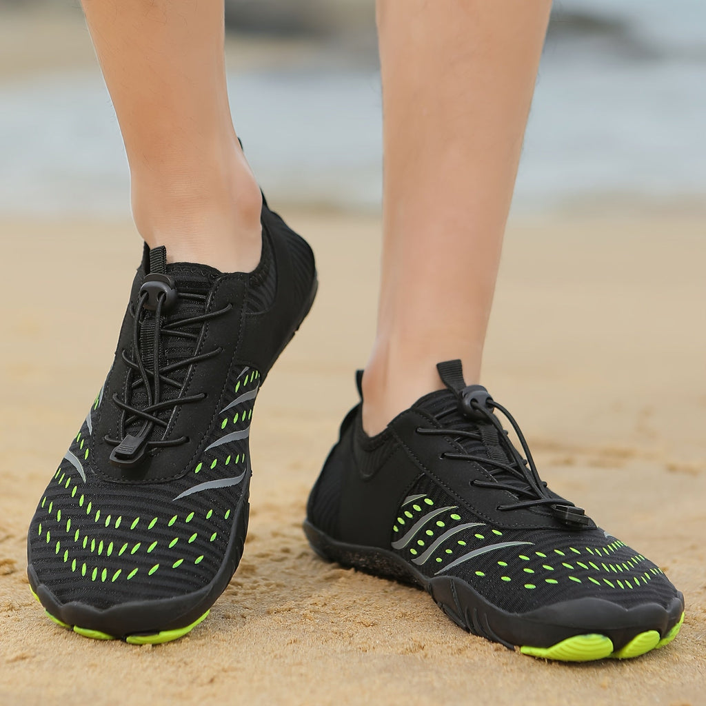 Men's Quick-Dry Water Shoes Rubber Sole Swim Fishing Fitness Footwear